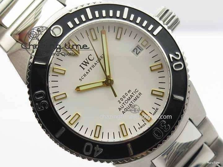 MIROTIME 0204 Aquatimer Automatic SS Noob Best Edition White Dial On SS Bracelet A Lightweight 7251